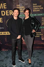 Regisseur Jörg Adolph und Bestsellerautor Peter Wohlleben bei der Premiere von "Das geheime Leben der Bäume" in München (©Foto. Martin Schmitz)